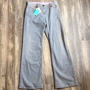 NWT Boden light was cuffed flare jean